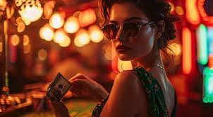Live dealer at a Bandar Poker table on baki